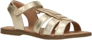 Clic! leren sandalen goud