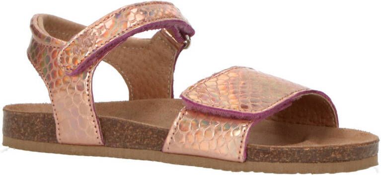 Clic! leren sandalen roze