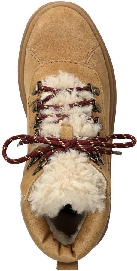 Colors of California Bodie01 suède veterboots met profielzool beige - Foto 3