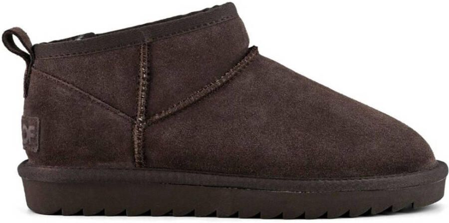 Colors of California gevoerde suède enkelboots bruin - Foto 2