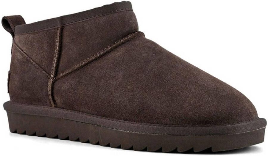 Colors of California Bruine Platte Schoenen Yw0078 Model Brown Dames