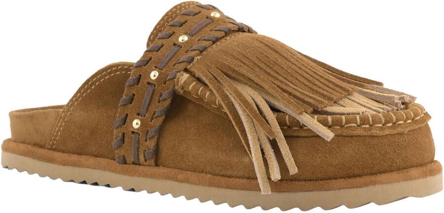 Colors of California HC.BIOW603 suède clogs cognac - Foto 2