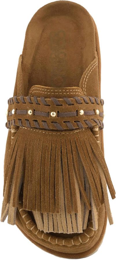 Colors of California HC.BIOW603 suède clogs cognac - Foto 3