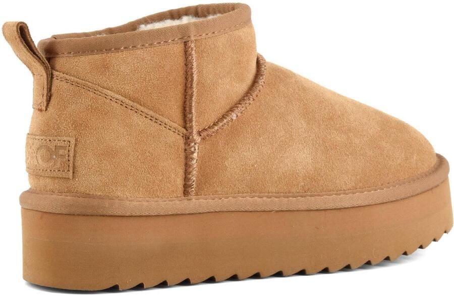 Colors of California Beige Laarzen voor Trendy Outfits Beige Dames