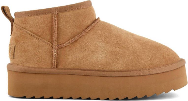 Colors of California Beige Laarzen voor Trendy Outfits Beige Dames
