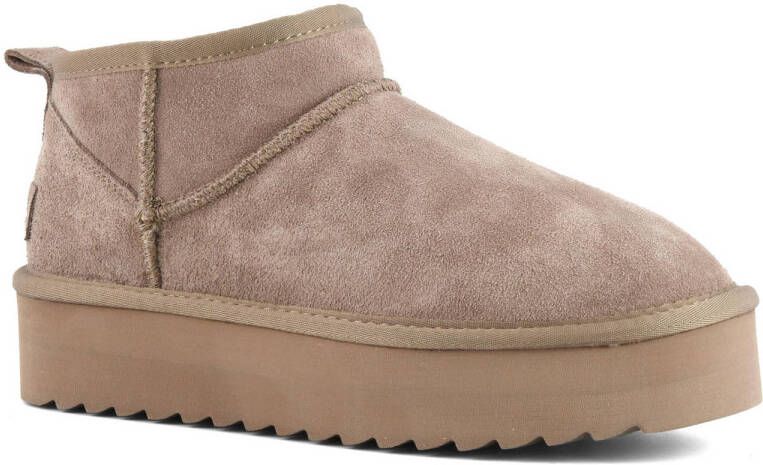 Colors of California Enkellaarzen Platfrom winter boot in suede