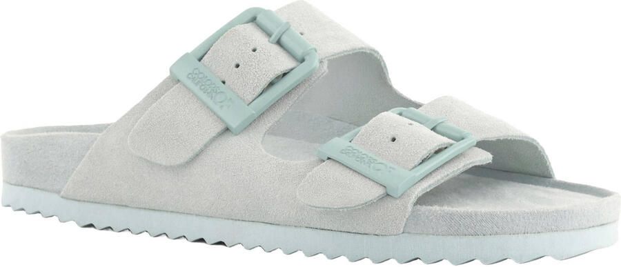 Colors of California suède slippers lichtblauw - Foto 2