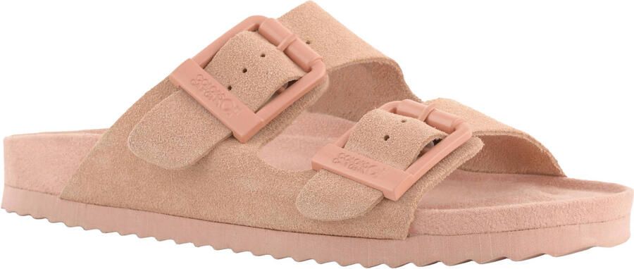 Colors of California suède slippers lichtroze - Foto 2