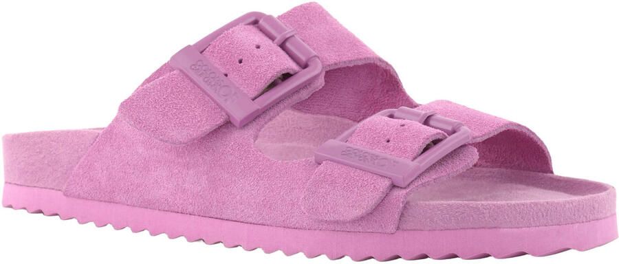 Colors of California suède slippers roze - Foto 3