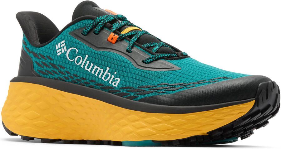 Columbia Konos Trillium ATR wandelschoenen petrol geel - Foto 2