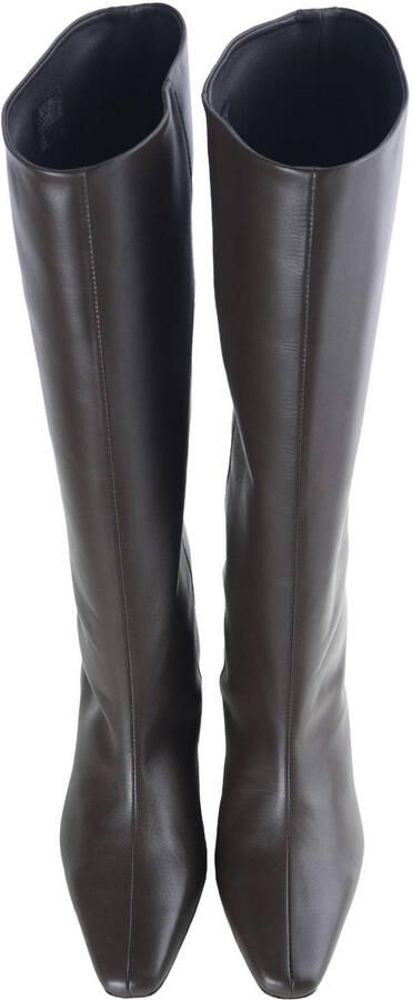 Comma Shoes leren laarzen bruin - Foto 3