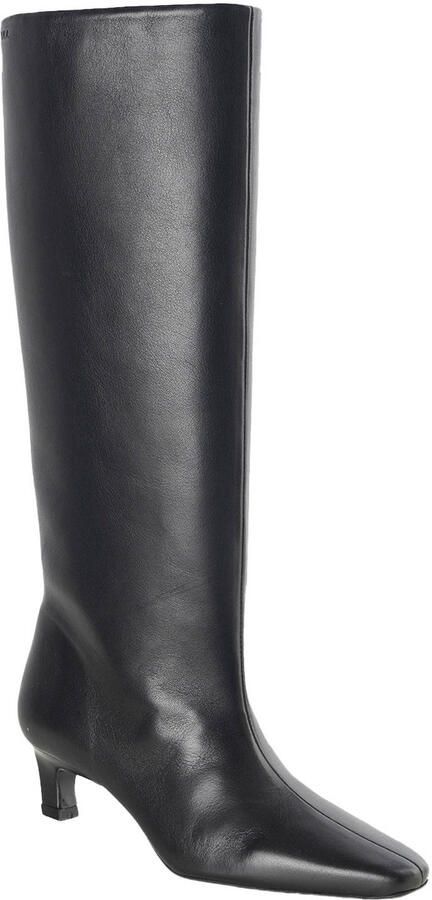 Comma Shoes leren laarzen zwart - Foto 2