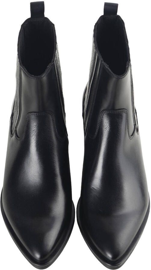 Comma Shoes western leren cowboy boots zwart - Foto 3