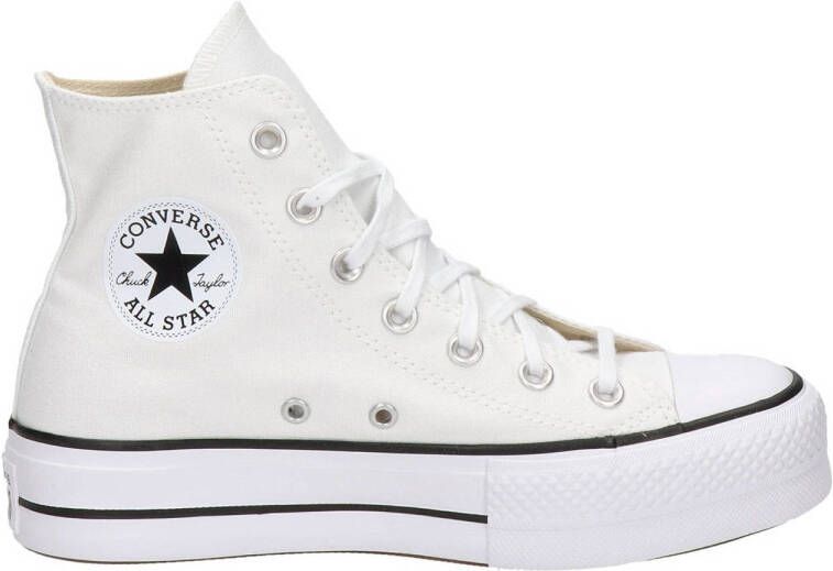 Converse Chuck Taylor All Star Platform High Top canvas sneakers wit