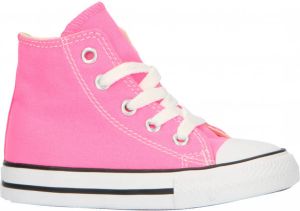 Converse Chuck Taylor All Star Hi Sneakers roze wit