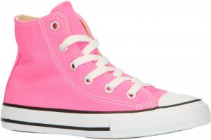 Converse Chuck Taylor All Star Hi Sneakers roze wit
