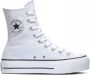 Converse Extra hoog platform Chuck Taylor All Star High Top Wit - Thumbnail 2