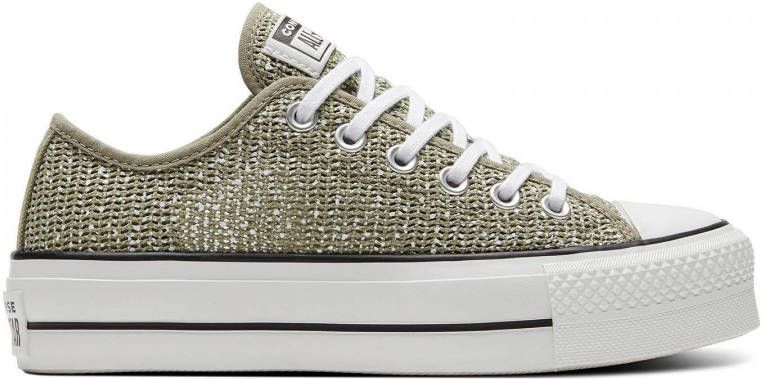 Converse Chuck Taylor All Star Lift Ox Lage sneakers Dames Groen