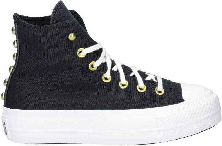 Converse Chuck Taylor All Star Lift Stud sneakers zwart