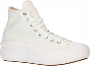 Converse Chuck Taylor All Star Move Platform Hi sneakers wit beige zwart