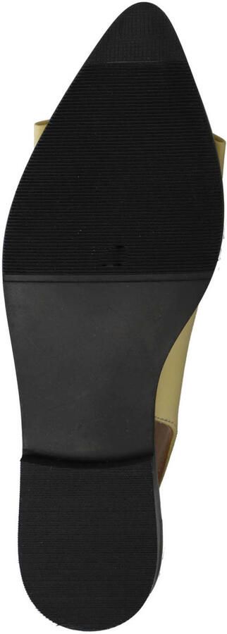 Copenhagen Shoes City Walk leren slingback loafers lichtgeel - Foto 2