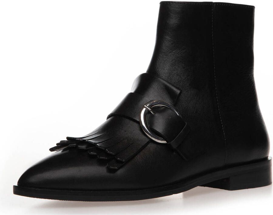 Copenhagen Shoes If When leren enkellaarzen zwart - Foto 2