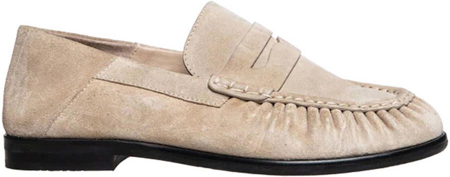 Copenhagen Shoes Paris and Me S. suède loafers beige