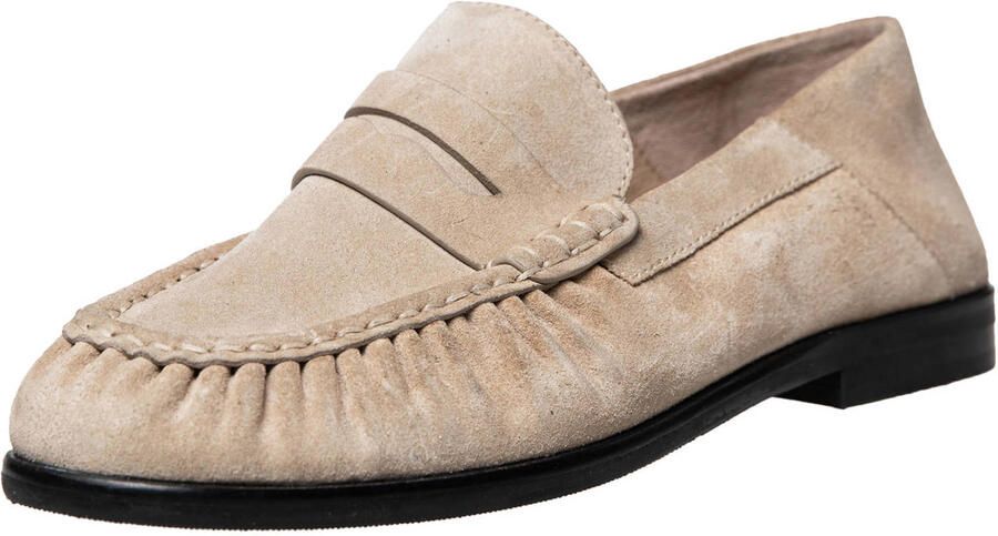 Copenhagen Shoes Paris and Me S. suède loafers beige - Foto 3