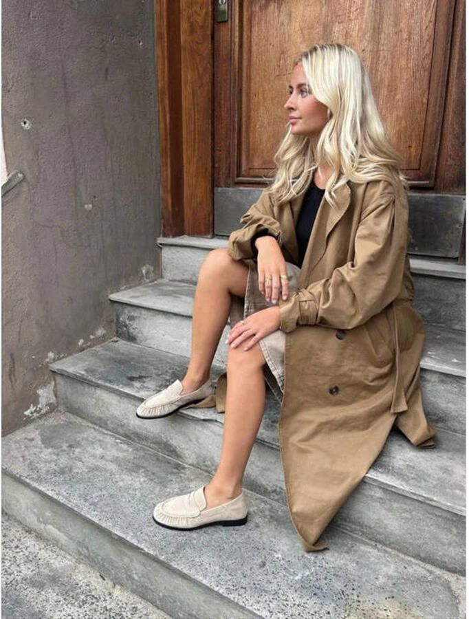Copenhagen Shoes Paris and Me S. suède loafers beige - Foto 2