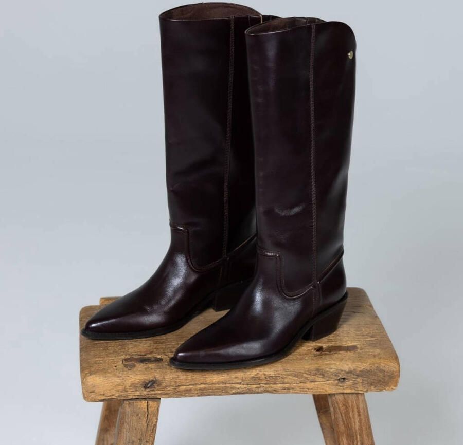Copenhagen Shoes Poke L western leren cowboy boots donkerbruin - Foto 3