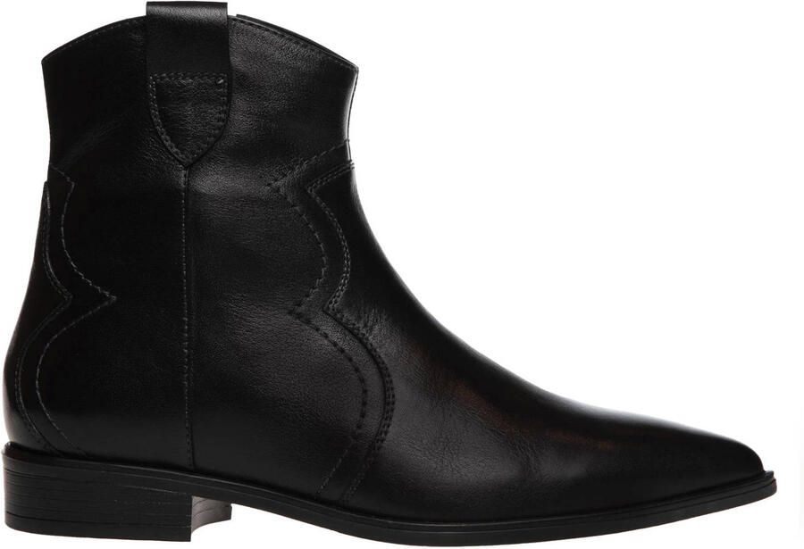 Copenhagen Shoes Steps leren enkellaarzen zwart
