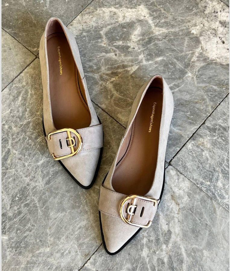 Copenhagen Shoes suède loafers beige - Foto 2