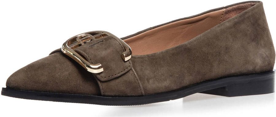 Copenhagen Shoes suède loafers donkergroen - Foto 3