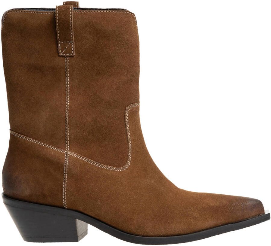 Copenhagen Shoes The Couture Walk S western suède cowboylaarzen tabak