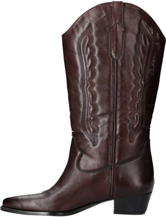 Copenhagen Shoes western leren cowboy boots wijnrood - Foto 2