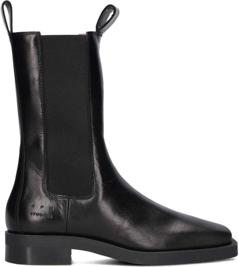 COPENHAGEN STUDIOS Chelsea boots Dames Cph747 Leer Zwart