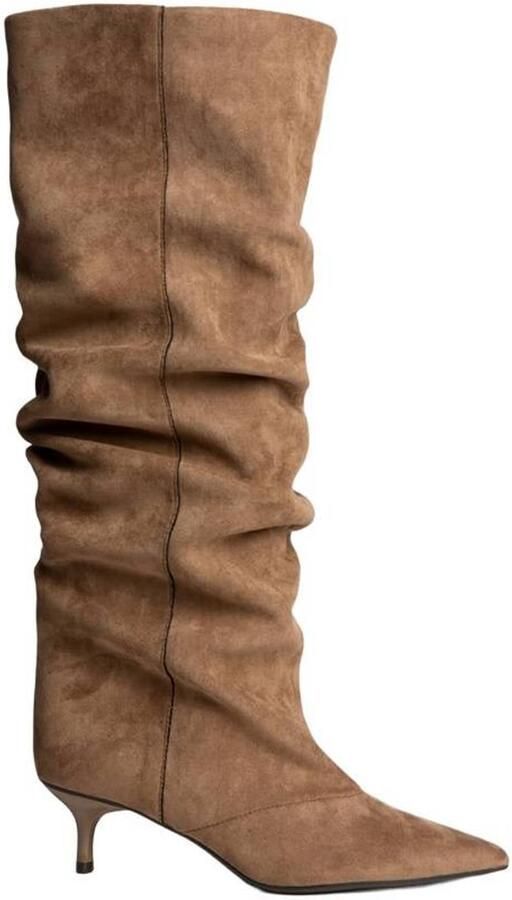 Corina hoge laarzen camel