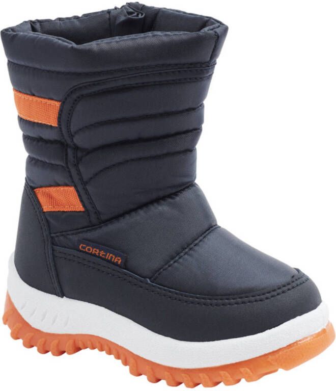 Cortina Donkerblauwe snowboot ritssluiting