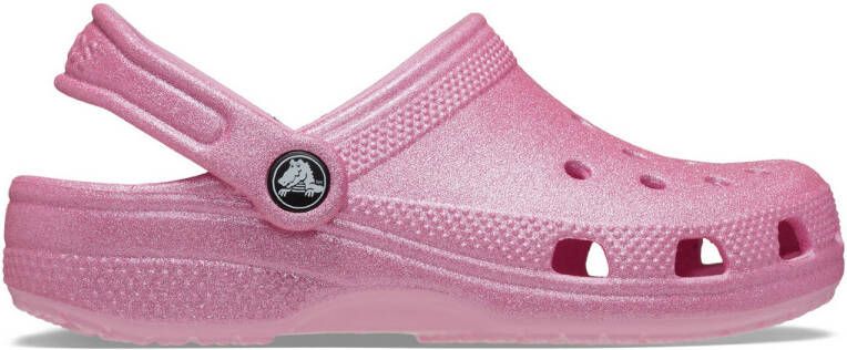 Crocs Peuter Kleuter clogs met glitters roze