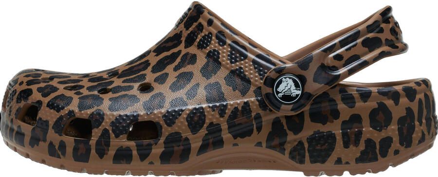 Crocs Schoolkind Tiener clogs bruin panterprint - Foto 3