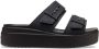 Crocs Slippers Brooklyn Low Wedge plateau zomerschoen pantoffels met gespsluiting - Thumbnail 1