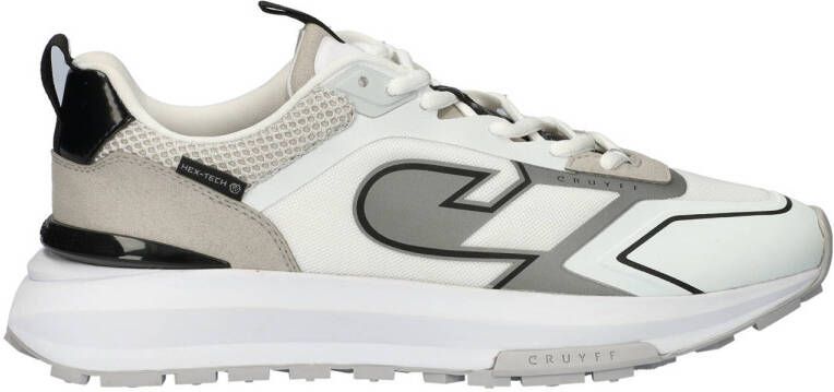 Cruyff Boxster chunky sneakers wit grijs