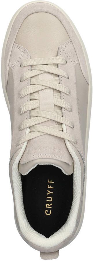 Cruyff Derby Classic leren sneakers ecru - Foto 3