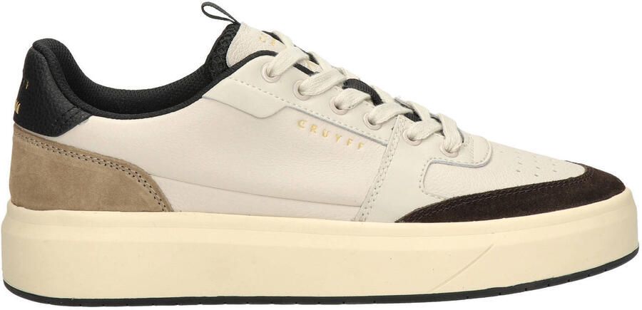 Cruyff Endorsed Pro leren sneakers beige meerkleurig