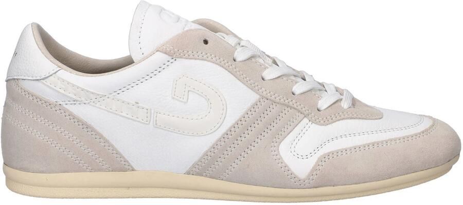 Cruyff Indoor Classic leren sneakers wit beige