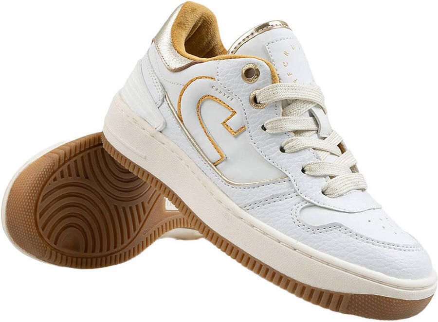Cruyff Junior Campo Low Kid Lage sneakers Leren Sneaker Meisjes Wit - Foto 2