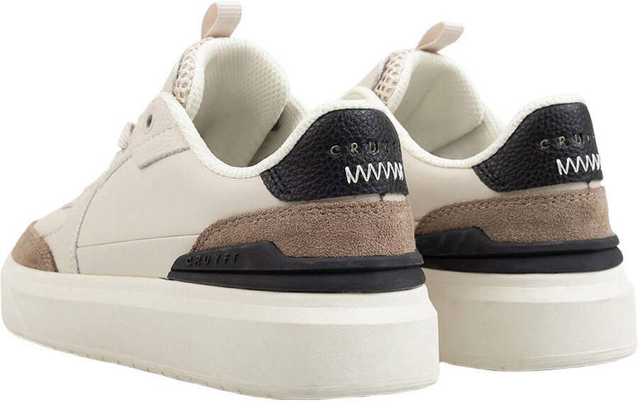 Cruyff Junior Endorsed Tennis Sneakers Jongens Leren Sneaker Beige - Foto 3