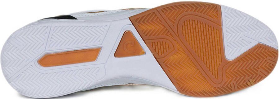 Cruyff Libra senior voetbalschoenen wit goud zwart - Foto 3
