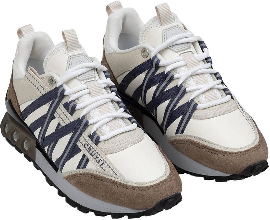 Cruyff sneakers wit bruin - Foto 3
