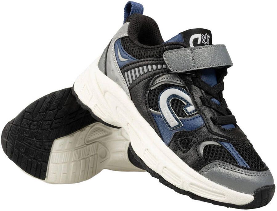 Cruyff sneakers zwart zilver donkerblauw - Foto 2
